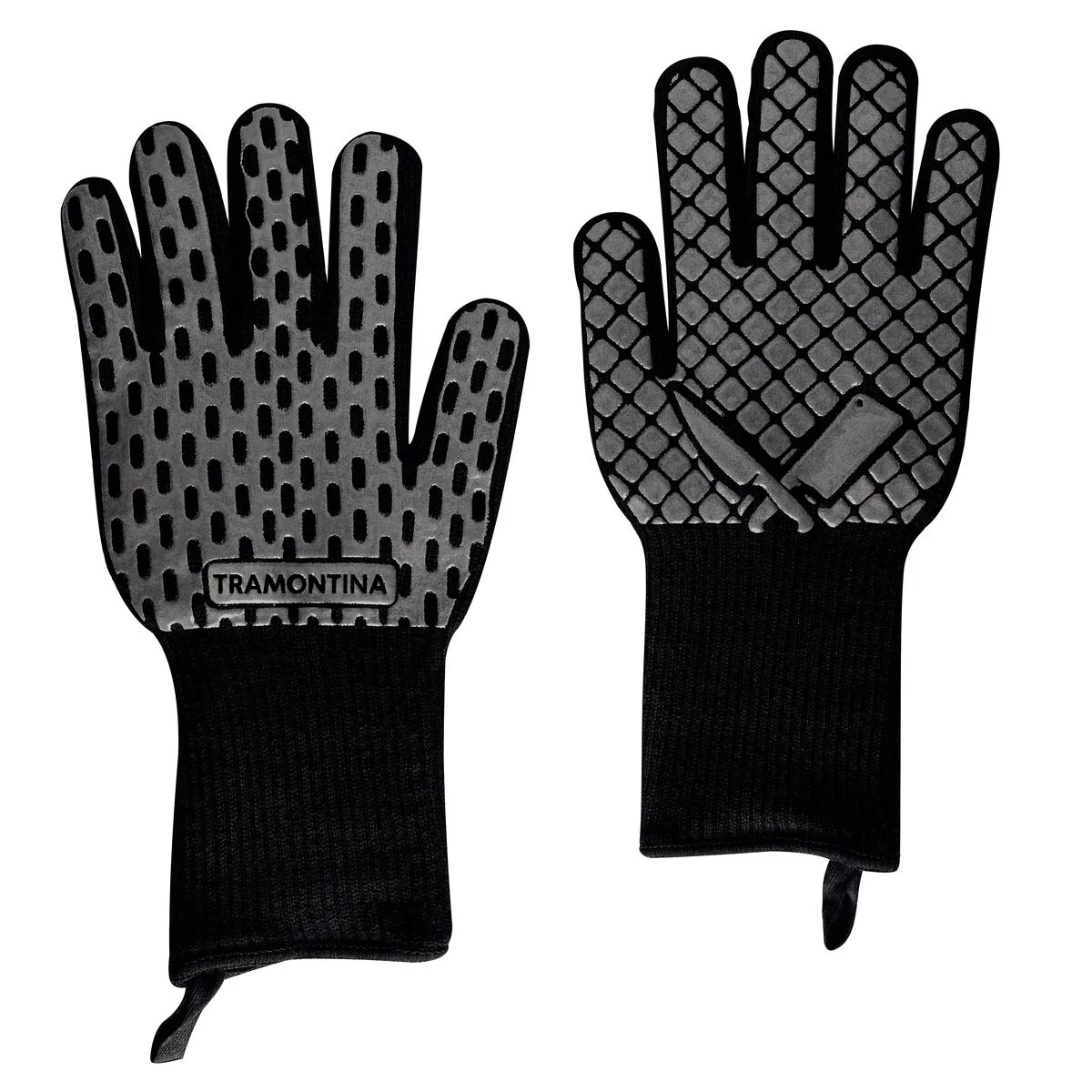 Luva Tramontina Churrasco Black 02 Peças