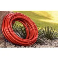 Mangueira Antitorção Multi ATS 1/2" Tramontina para Jardim em PVC 3 Camadas 20 m com Engates Rápidos e Esguicho