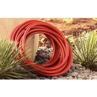 Mangueira Antitorção Multi ATS 1/2" Tramontina para Jardim em PVC 3 Camadas 30 m com Engates Rápidos e Esguicho