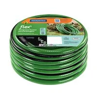 Mangueira Flex para Jardim Tramontina Verde com Faixa Preta em PVC 4 Camadas 15 m