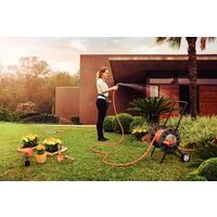 Mangueira Multi 1/2" Tramontina Laranja em PVC 3 Camadas 200 m