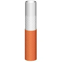 Mangueira Multi 1/2" Tramontina Laranja em PVC 3 Camadas 25 m com Engates Rápidos e Esguicho