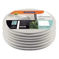 Mangueira em PVC branca Tramontina 5/16" x 1 mm 1 Camada 50 m