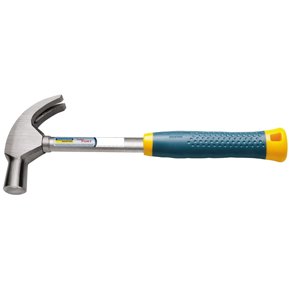 Martelo de Unha 27 mm Tramontina MASTER Tubo Fort com Cabo Tubular Polido