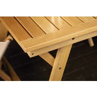 Mesa Dobravel Tramontina em Madeira Tauari FSC