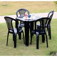 Mesa ECO Tramontina Tambaú em Polipropileno Preto
