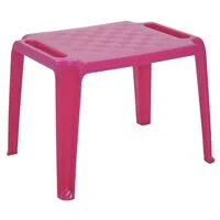 Mesa Infantil Tramontina Dona Chica em Polipropileno Rosa