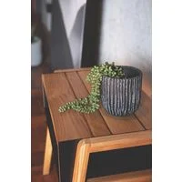 Mesa de Apoio Multiuso Tramontina Verona em Madeira Teca com Acabamento em Verniz Incolor