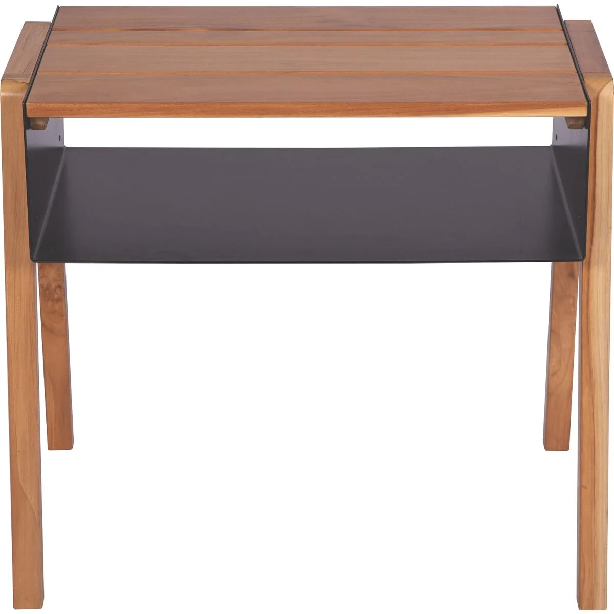 Mesa de Apoio Multiuso Tramontina Verona em Madeira Teca com Acabamento em Verniz Incolor