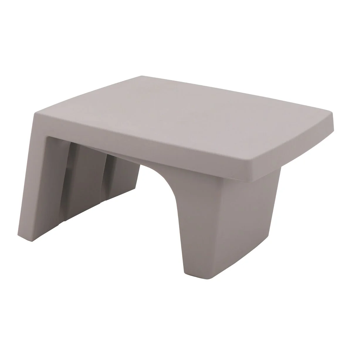 Mesa de Centro Tramontina Berta em Polietileno Concreto