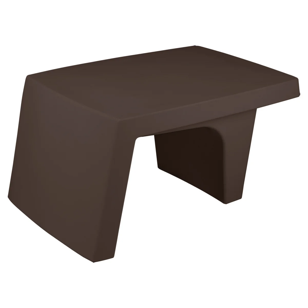 Mesa de Centro Tramontina Berta em Polietileno Marrom Café