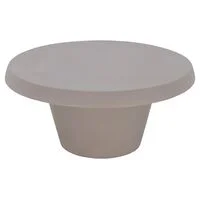 Mesa de Centro Tramontina Cona em Polietileno Concreto