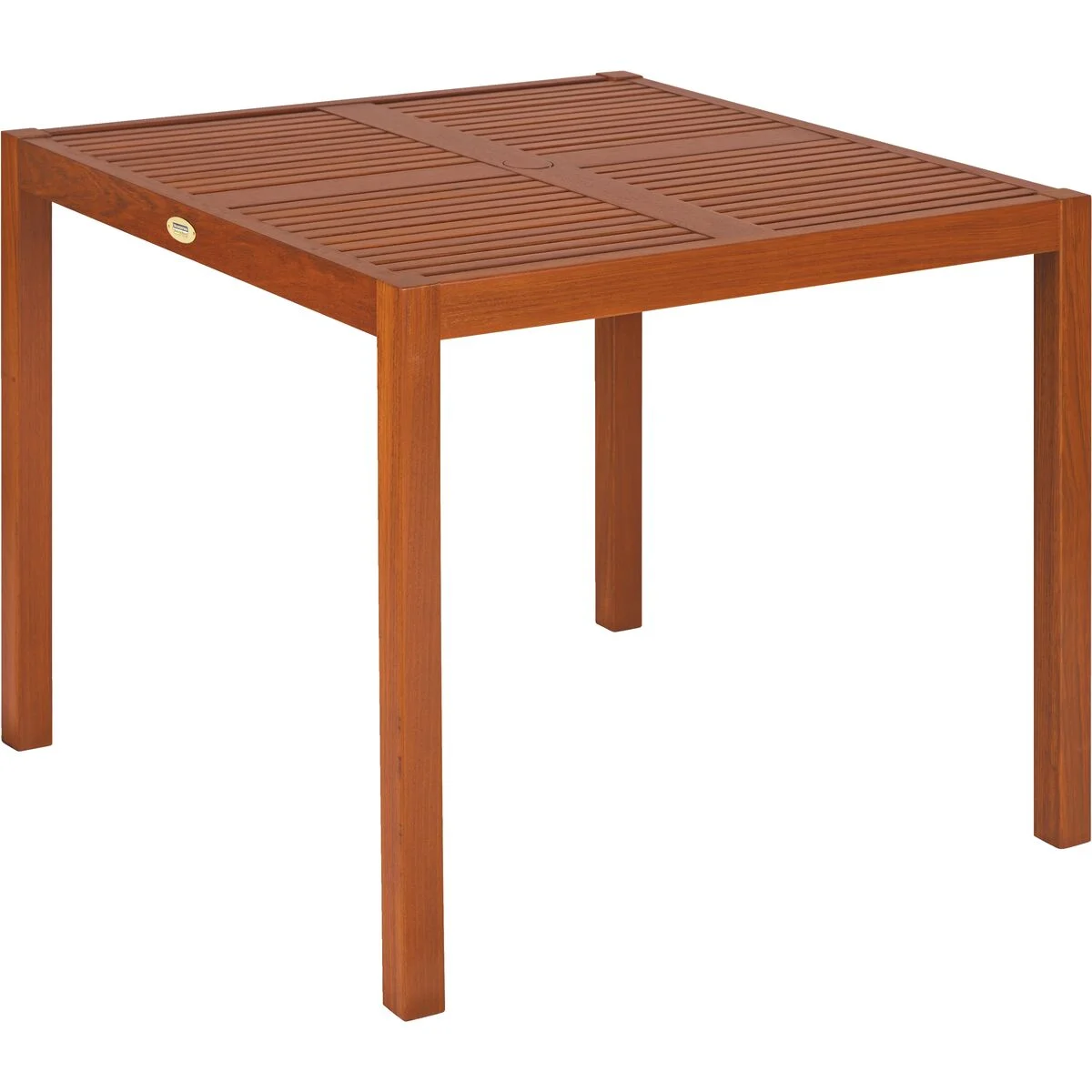 Mesa de Jantar de Madeira Tramontina Quadrada em Jatobá com Acabamento Eco Blindage 4 Lugares
