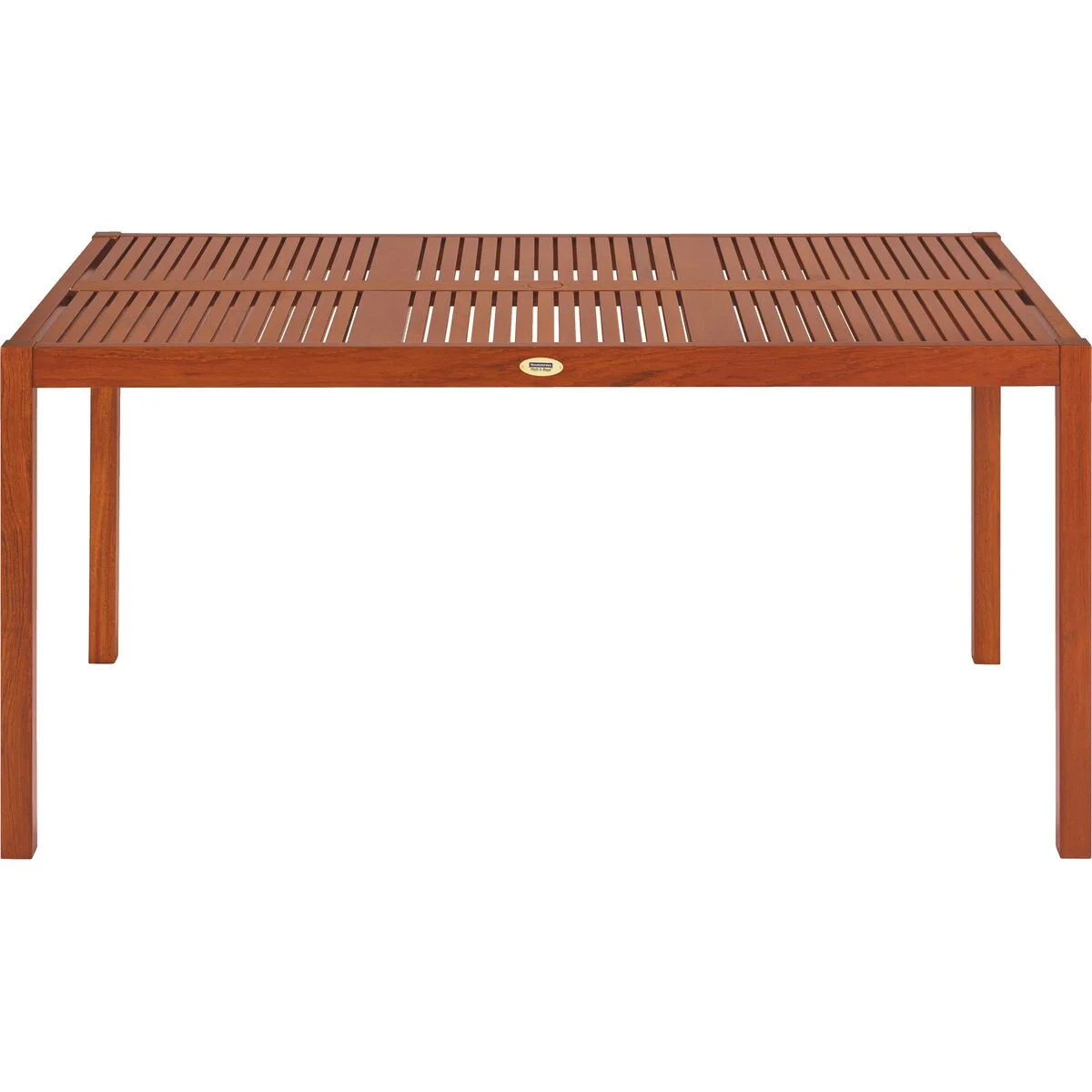 Mesa de Jantar de Madeira Tramontina Retangular em Jatobá com Acabamento Eco Blindage 6 Lugares