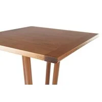 Mesa de Madeira Tramontina Ritmo Maruja 600 mm em Madeira Tauarí Amêndoa