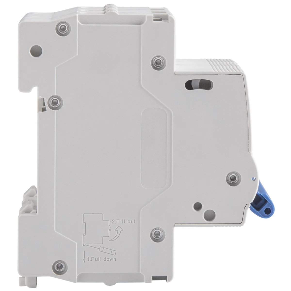 Minidisjuntor TDJ5-3C2 3 P 2 A 4,5 kA curva C Tramontina