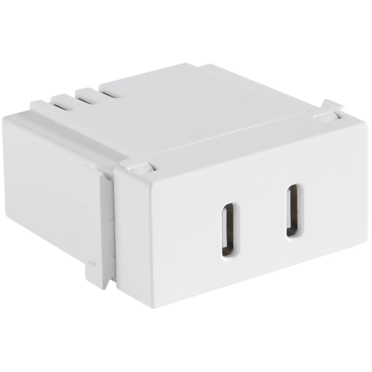 Módulo 2 Tomadas USB-C 2A Bivolt Tramontina Branco