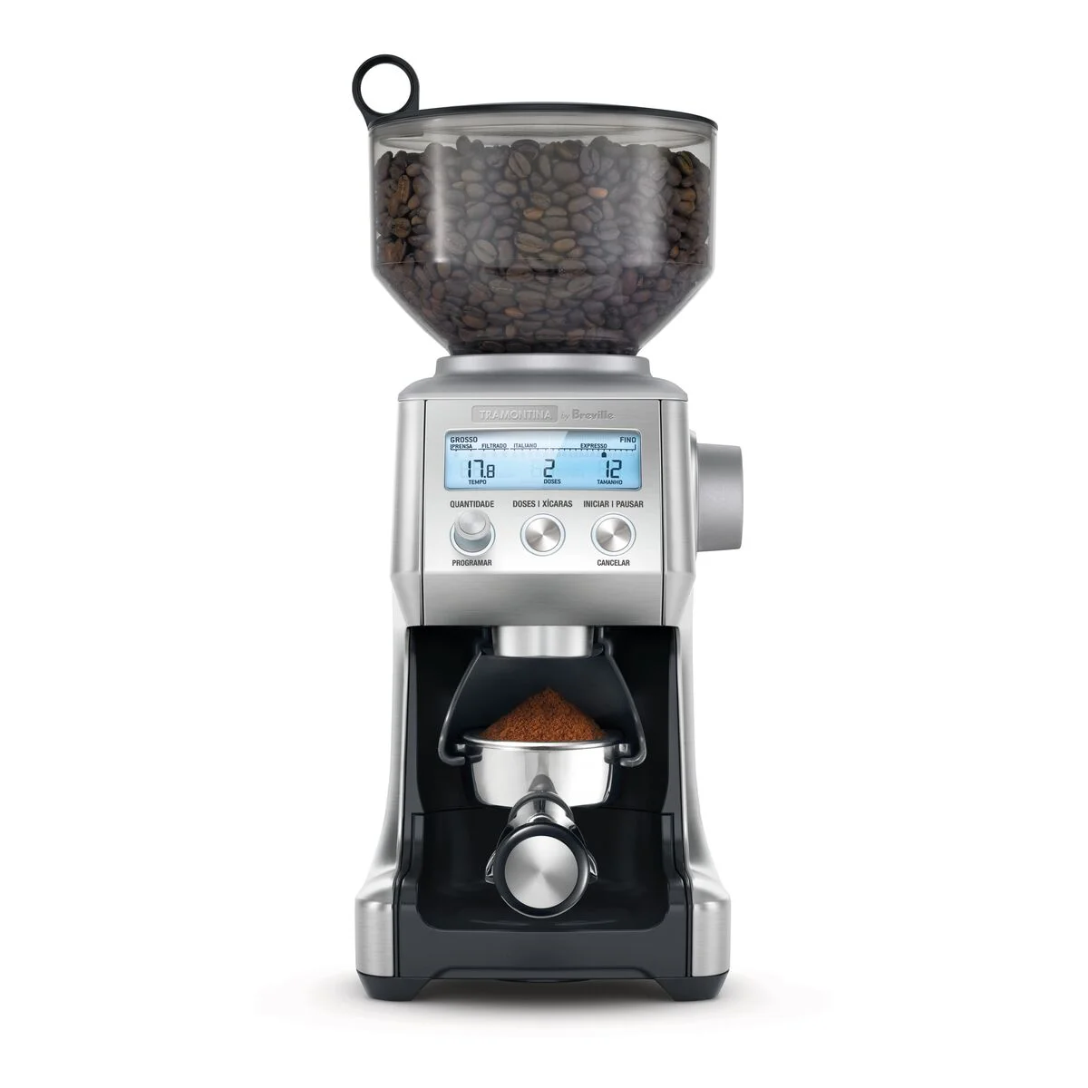 Kit Café Tramontina by Breville Express Cafeteira Elétrica 1,8L e Moedor 127V