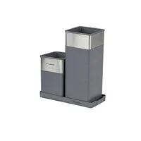 Organizador Multiúso Tramontina em Aço Inox e Poliestireno Assimétrico