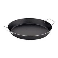 Paellera Tramontina Loreto em Alumínio com Revestimento Interno Antiaderente Starflon Max com Alças Metálicas Grafite 38 cm 5,4 L