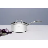 Panela Tramontina Chrono em Aço Inox Corpo Triplo com Tampa e Cabo 20 cm 3,1 L