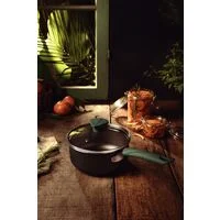 Panela Tramontina LYF em Alumínio com Revestimento Interno e Externo em Antiaderente Starflon Max Verde Natureza 18 cm 2,1 L