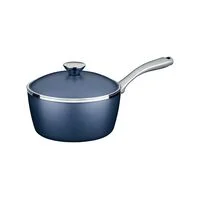 Panela Tramontina Lyon em Alumínio Forjado com Revestimento Interno e Externo em Antiaderente Starflon High Performance Azul Elementar 20 cm 2,8 L