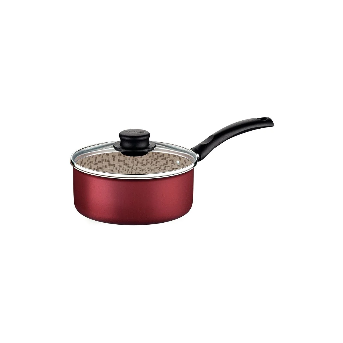 Panela Tramontina Turim em Alumínio com Revestimento Interno e Externo em Antiaderente Starflon Max Vermelho 16 cm 1,4 L