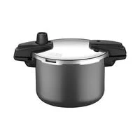 Panela de Pressão Tramontina Arizona Induction em Alumínio com Revestimento Interno e Externo em Antiaderente Starflon Max Titânio 20 cm 4,5 L