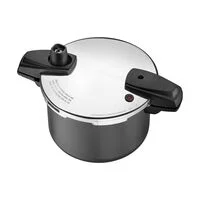 Panela de Pressão Tramontina Arizona Induction em Alumínio com Revestimento Interno e Externo em Antiaderente Starflon Max Titânio 20 cm 4,5 L