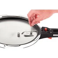 Panela de Pressão Tramontina Solar em Aço Inox Fundo Triplo com 5 Dispositivos de Segurança 22 cm 3 L