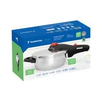Panela de Pressão Tramontina Solar em Aço Inox Fundo Triplo com 5 Dispositivos de Segurança 22 cm 3 L