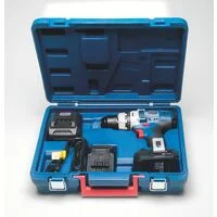 Parafusadeira/Furadeira 14,4 V Tramontina MASTER para Uso Profissional a Bateria Íons de Lítio com Velocidade Variável Sistema de Reversão e Maleta