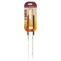 Pegador de Carne Tramontina Churrasco com Lâmina em Aço Inox e Cabo de Madeira Tratada Polywood Vermelho