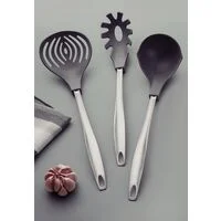 Pegador de Massa Tramontina Movin em Nylon com Cabo de Aço Inox Cinza