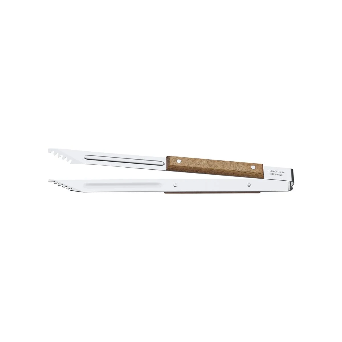 Pegador para Carne Tramontina Churrasco com Lâmina em Aço Inox e Cabo de Madeira 37 cm