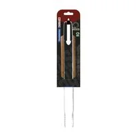 Pegador para Carne Tramontina Churrasco com Lâmina em Aço Inox e Cabo de Madeira 37 cm
