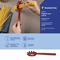 Pegador para Massa Tramontina Softta de Silicone Vermelho