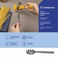 Pegador para Massa Tramontina Softta em Silicone Cinza