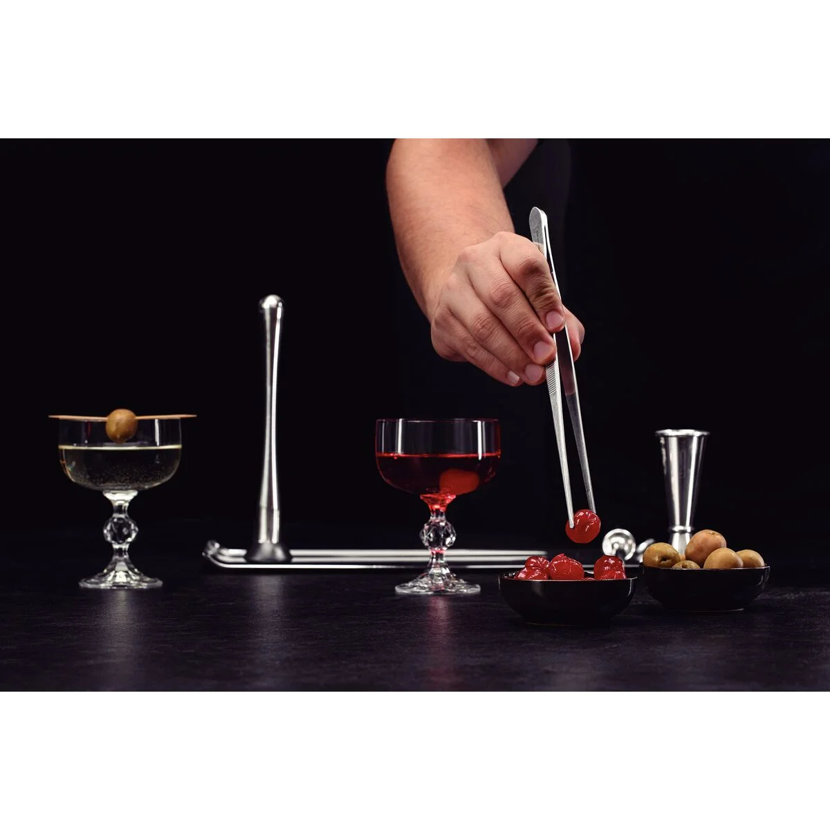 Pinça para Decoração e Guarnições Tramontina em Aço Inox 24 cm
