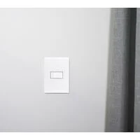 Placa 1 Posto Horizontal 4x2 Tramontina Liz Branca