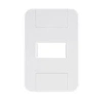 Placa 1 Posto Horizontal 4x2 Tramontina Tablet Branca 120 unidades