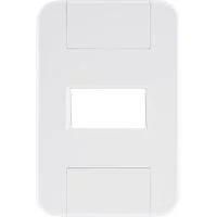 Placa 1 Posto Horizontal 4x2 Tramontina Tablet Branca