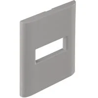 Placa 1 Posto Horizontal Tramontina Giz com Suporte Fendi