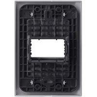 Placa 1 Posto Horizontal Tramontina Giz com Suporte Fendi Soft Touch