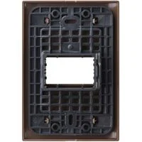 Placa 1 Posto Horizontal Tramontina Giz com Suporte Madeira