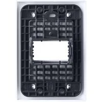 Placa 1 Posto Horizontal Tramontina Giz com Suporte Nude Soft Touch