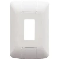 Placa 1 Posto Vertical 4x2 Tramontina Aria Branca