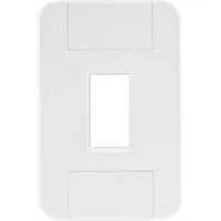 Placa 1 Posto Vertical 4x2 Tramontina Tablet Branca