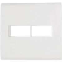 Placa 2 Postos 4x4 Tramontina Liz Branca